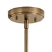 Myhouse Lighting Kichler - 52397WBR - Three Light Chandelier - Aivian - Weathered Brass