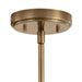 Myhouse Lighting Kichler - 52398WBR - Five Light Chandelier - Aivian - Weathered Brass