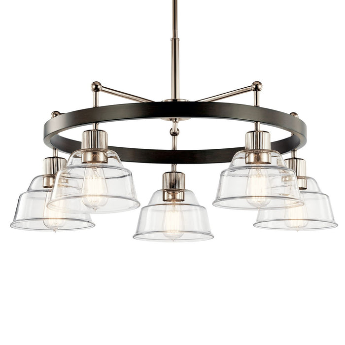 Myhouse Lighting Kichler - 52403PN - Five Light Chandelier - Eastmont - Polished Nickel