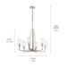 Myhouse Lighting Kichler - 52411PN - Six Light Chandelier - Kimrose - Polished Nickel