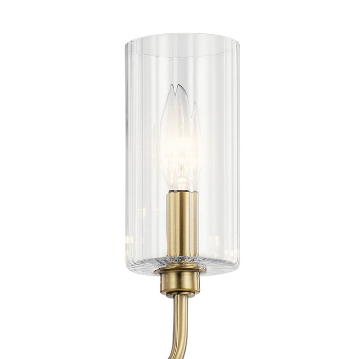 Myhouse Lighting Kichler - 52413BNB - Ten Light Linear Chandelier - Kimrose - Brushed Natural Brass