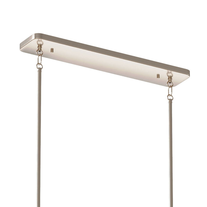 Myhouse Lighting Kichler - 52413PN - Ten Light Linear Chandelier - Kimrose - Polished Nickel