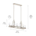 Myhouse Lighting Kichler - 52413PN - Ten Light Linear Chandelier - Kimrose - Polished Nickel