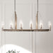 Myhouse Lighting Kichler - 52413PN - Ten Light Linear Chandelier - Kimrose - Polished Nickel