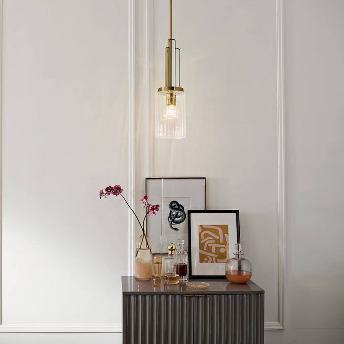 Myhouse Lighting Kichler - 52414BNB - One Light Mini Pendant - Kimrose - Brushed Natural Brass