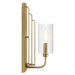 Myhouse Lighting Kichler - 52415BNB - One Light Wall Sconce - Kimrose - Brushed Natural Brass
