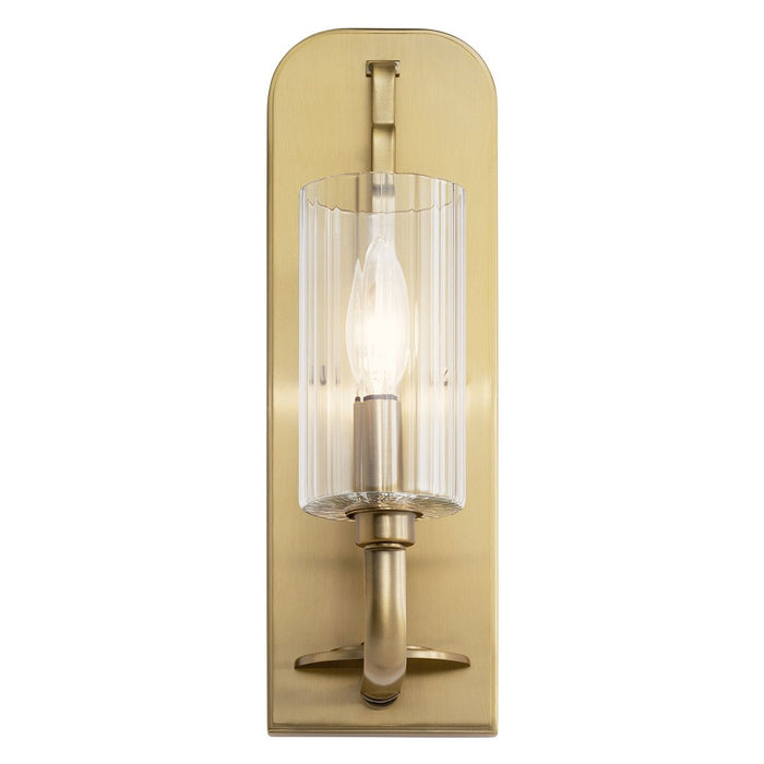 Myhouse Lighting Kichler - 52415BNB - One Light Wall Sconce - Kimrose - Brushed Natural Brass