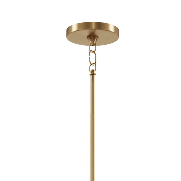 Myhouse Lighting Kichler - 52420BNB - Six Light Chandelier - Emmala - Brushed Natural Brass