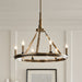 Myhouse Lighting Kichler - 52420BNB - Six Light Chandelier - Emmala - Brushed Natural Brass