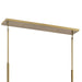 Myhouse Lighting Kichler - 52425BNB - Five Light Linear Chandelier - Torvee - Brushed Natural Brass