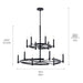 Myhouse Lighting Kichler - 52428BK - 12 Light Chandelier - Tolani - Black