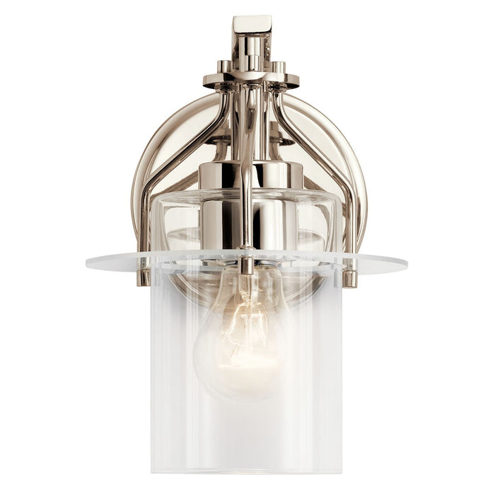 Myhouse Lighting Kichler - 55077PN - One Light Wall Sconce - Everett - Polished Nickel