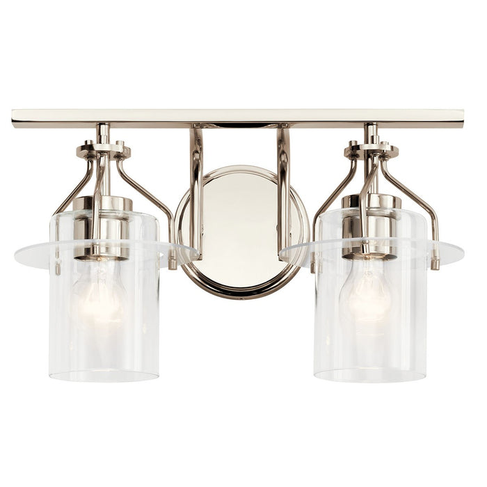 Myhouse Lighting Kichler - 55078PN - Two Light Bath - Everett - Polished Nickel