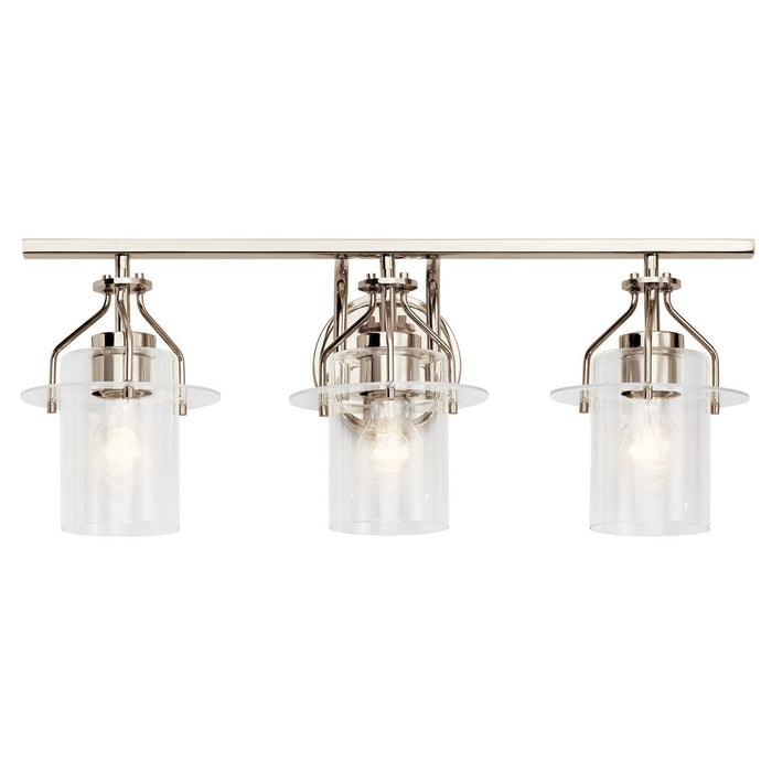 Myhouse Lighting Kichler - 55079PN - Three Light Bath - Everett - Polished Nickel