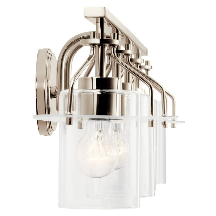 Myhouse Lighting Kichler - 55080PN - Four Light Bath - Everett - Polished Nickel