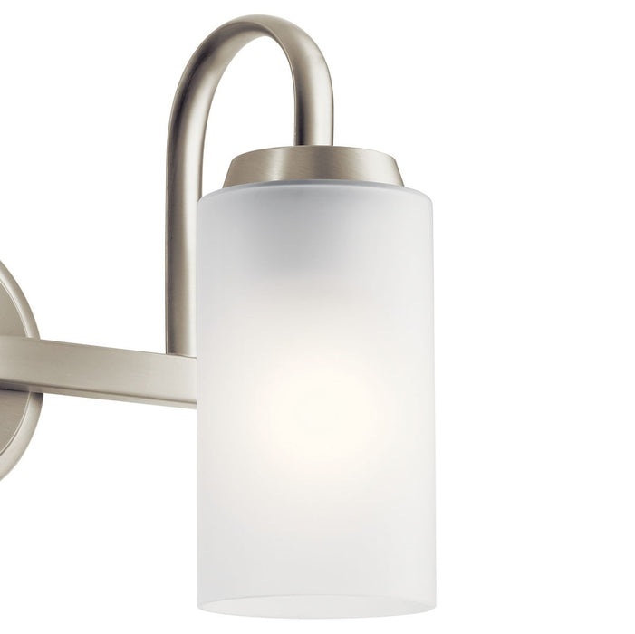 Myhouse Lighting Kichler - 55086NI - Two Light Bath - Kennewick - Brushed Nickel