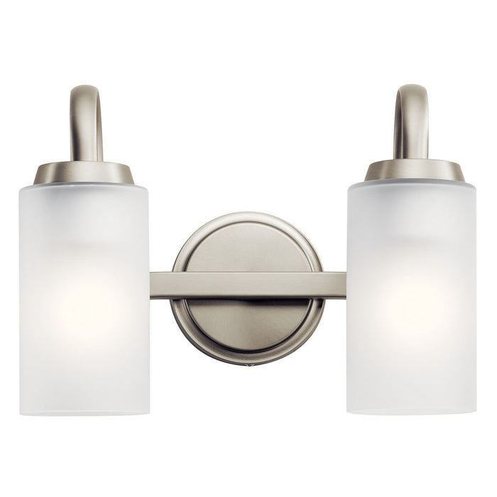 Myhouse Lighting Kichler - 55086NI - Two Light Bath - Kennewick - Brushed Nickel