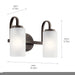 Myhouse Lighting Kichler - 55086OZ - Two Light Bath - Kennewick - Olde Bronze