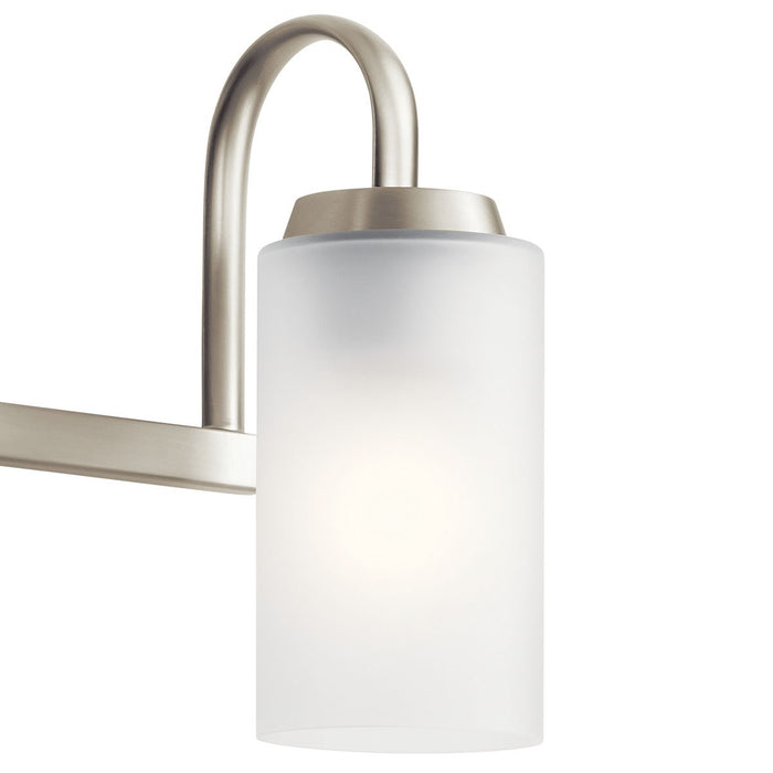 Myhouse Lighting Kichler - 55087NI - Three Light Bath - Kennewick - Brushed Nickel