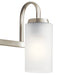 Myhouse Lighting Kichler - 55087NI - Three Light Bath - Kennewick - Brushed Nickel