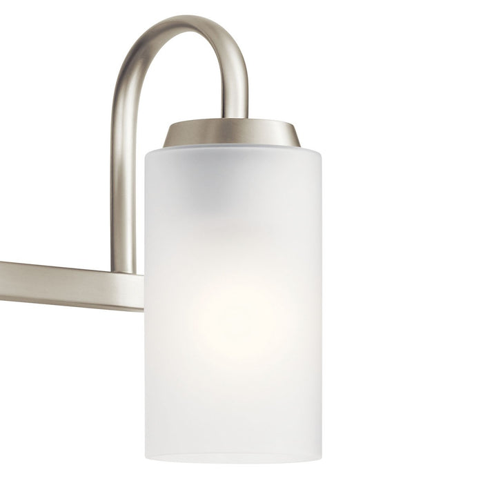 Myhouse Lighting Kichler - 55088NI - Four Light Bath - Kennewick - Brushed Nickel