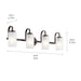 Myhouse Lighting Kichler - 55088OZ - Four Light Bath - Kennewick - Olde Bronze