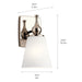 Myhouse Lighting Kichler - 55090PN - One Light Wall Sconce - Cosabella - Polished Nickel