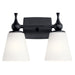 Myhouse Lighting Kichler - 55091BK - Two Light Bath - Cosabella - Black