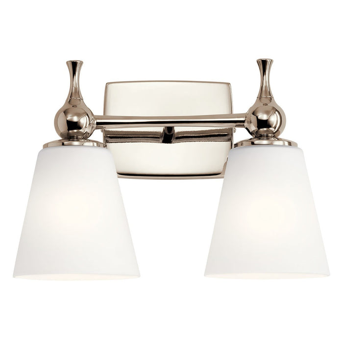 Myhouse Lighting Kichler - 55091PN - Two Light Bath - Cosabella - Polished Nickel