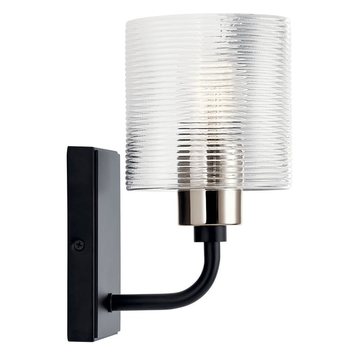 Myhouse Lighting Kichler - 55105BK - One Light Wall Sconce - Harvan - Black