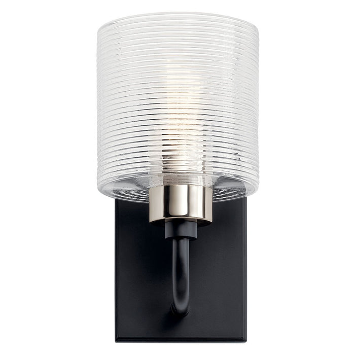 Myhouse Lighting Kichler - 55105BK - One Light Wall Sconce - Harvan - Black