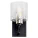 Myhouse Lighting Kichler - 55105BK - One Light Wall Sconce - Harvan - Black