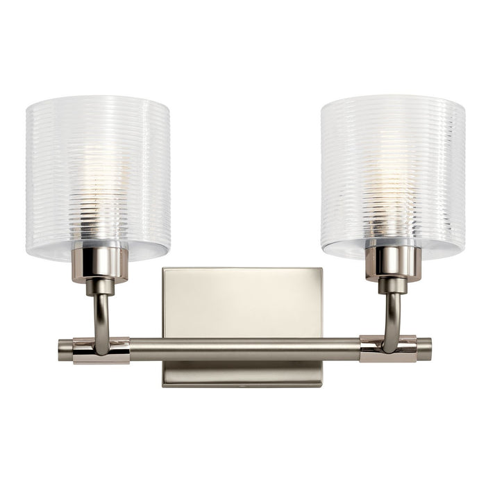 Myhouse Lighting Kichler - 55106SN - Two Light Bath - Harvan - Satin Nickel