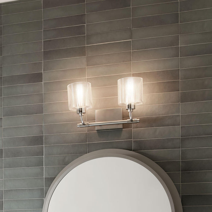 Myhouse Lighting Kichler - 55106SN - Two Light Bath - Harvan - Satin Nickel