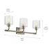 Myhouse Lighting Kichler - 55107SN - Three Light Bath - Harvan - Satin Nickel