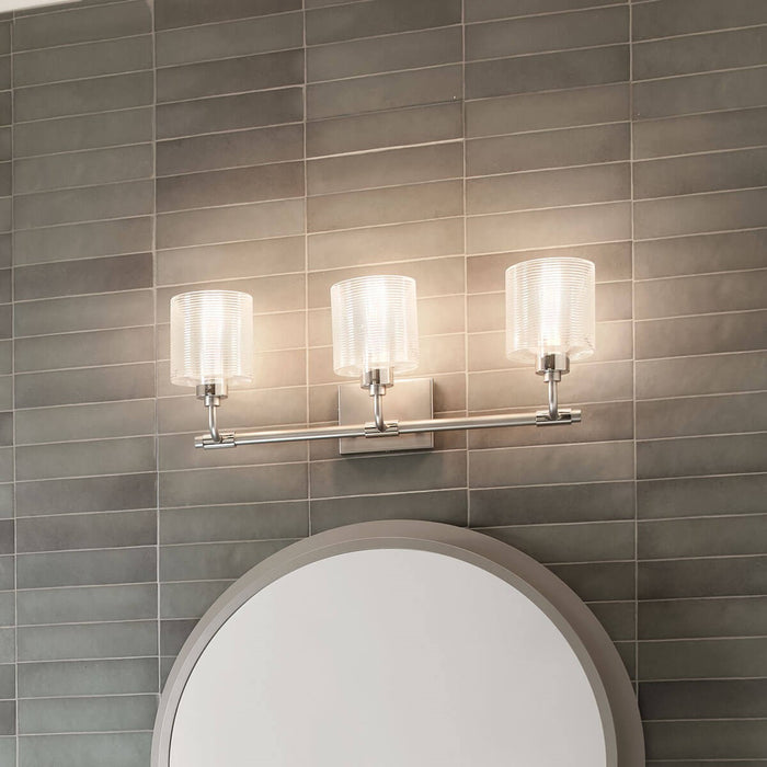 Myhouse Lighting Kichler - 55107SN - Three Light Bath - Harvan - Satin Nickel