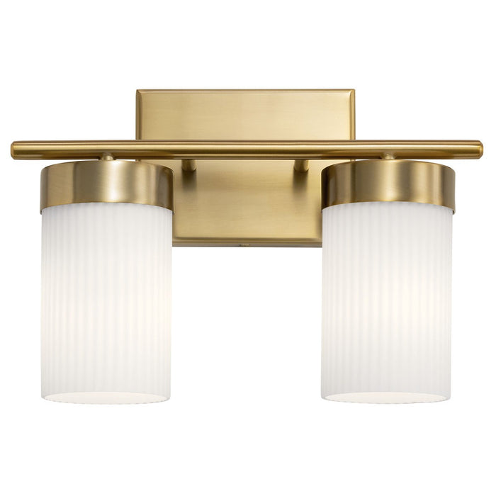 Myhouse Lighting Kichler - 55111BNB - Two Light Bath - Ciona - Brushed Natural Brass