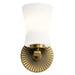 Myhouse Lighting Kichler - 55115BNB - One Light Wall Sconce - Brianne - Brushed Natural Brass