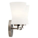 Myhouse Lighting Kichler - 55116CLP - Two Light Bath - Brianne - Classic Pewter