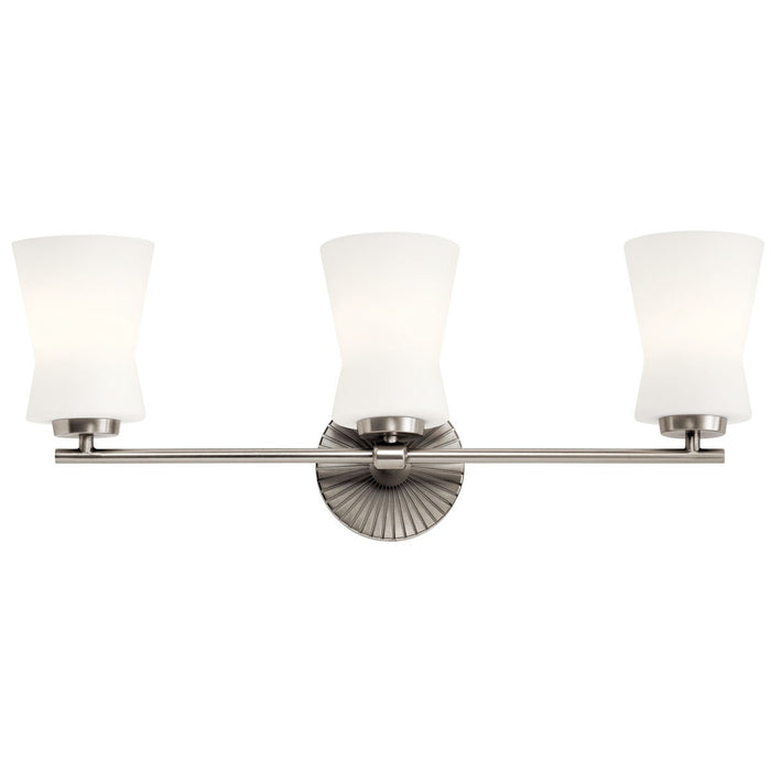 Myhouse Lighting Kichler - 55117CLP - Three Light Bath - Brianne - Classic Pewter