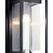 Myhouse Lighting Kichler - 59062BSL - One Light Outdoor Wall Mount - Mercer - Black with Silver Highlights