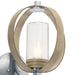 Myhouse Lighting Kichler - 59067DAG - One Light Outdoor Wall Mount - Grand Bank - Distressed Antique Gray