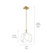 Myhouse Lighting Kichler - 83346WH - LED Pendant - CIRI - White