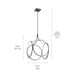 Myhouse Lighting Kichler - 83348MBK - LED Pendant - CIRI - Matte Black