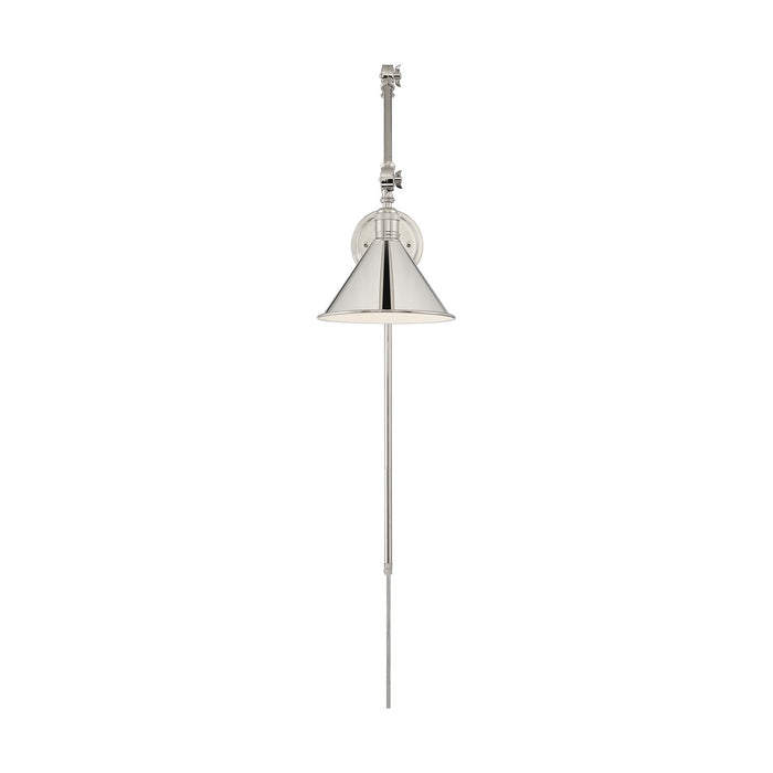 Myhouse Lighting Nuvo Lighting - 60-7362 - One Light Swing Arm Wall Lamp - Delancey - Polished Nickel