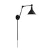 Myhouse Lighting Nuvo Lighting - 60-7363 - One Light Swing Arm Wall Lamp - Delancey - Matte Black