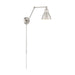 Myhouse Lighting Nuvo Lighting - 60-7365 - One Light Swing Arm Wall Lamp - Fulton - Polished Nickel