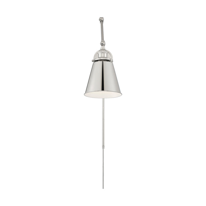 Myhouse Lighting Nuvo Lighting - 60-7368 - One Light Swing Arm Wall Lamp - Bayard - Polished Nickel