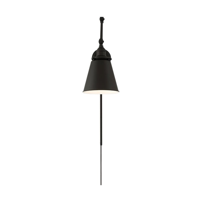 Myhouse Lighting Nuvo Lighting - 60-7369 - One Light Swing Arm Wall Lamp - Bayard - Matte Black