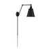 Myhouse Lighting Nuvo Lighting - 60-7369 - One Light Swing Arm Wall Lamp - Bayard - Matte Black